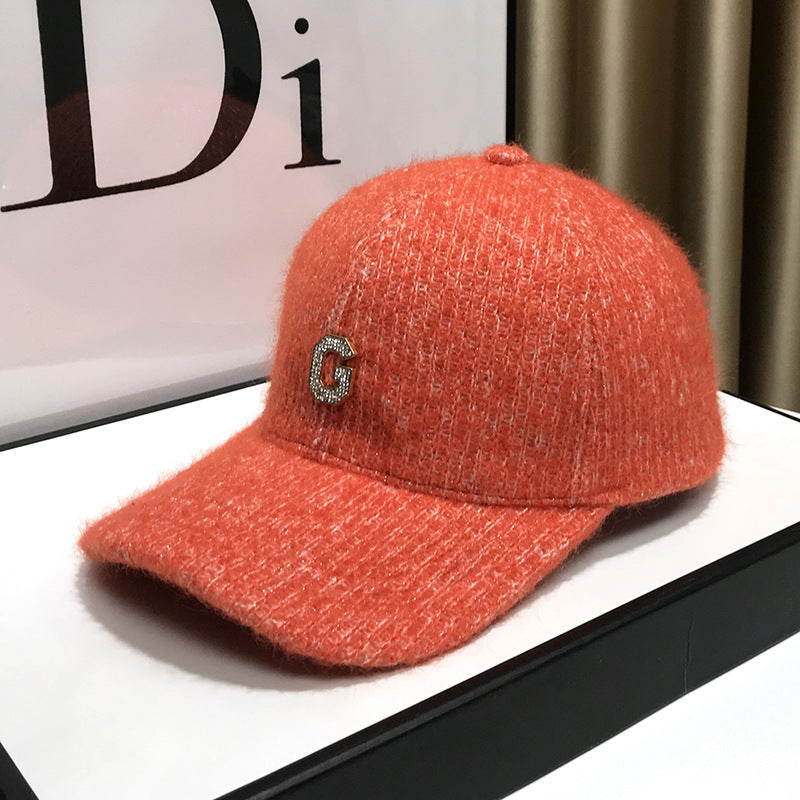Damen Elegante Strukturierte Fleece Baseball Cap Skanto