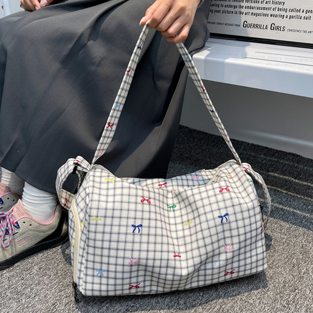 Sportliche Crossover-Tasche mit einzigartigem Sternmuster Skanto