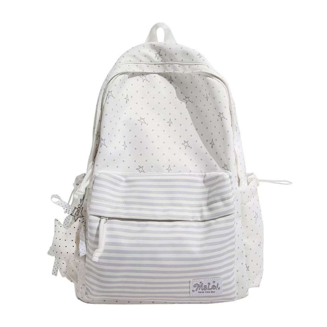 Stilvoller Schulrucksack Skanto mit vielen Taschen