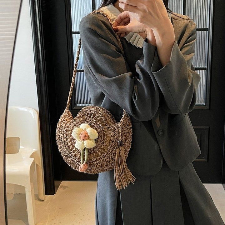 Handgemachte Strohtasche Skanto
