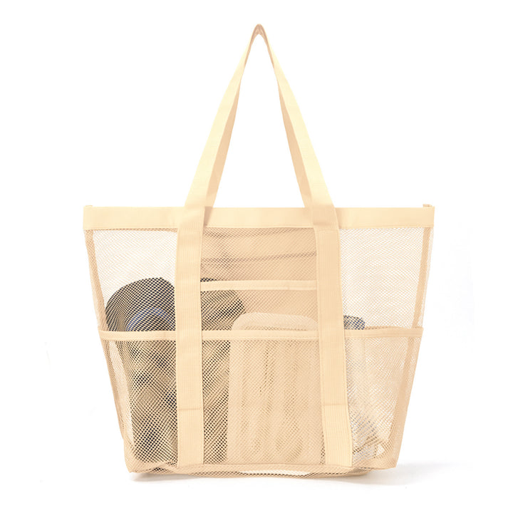 Geräumige Mesh-Strandtasche Skanto