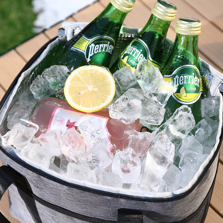 Isolierte Kühltasche mit doppelt geschütztem Reißverschluss Skanto