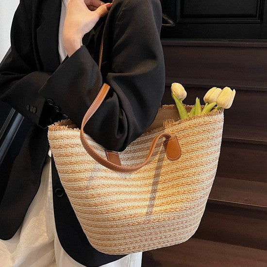 Stilvolle Strohtasche Skanto