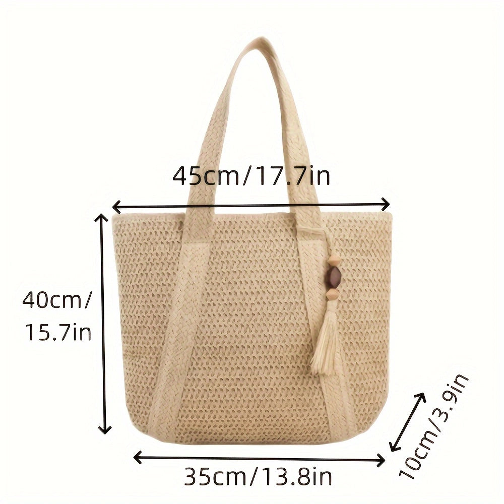 Geräumige Strandtasche mit einzigartigem geflochtenem Design Skanto