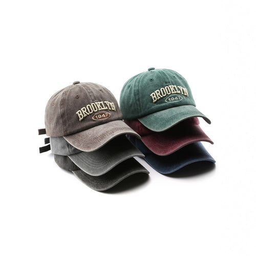 Dad Cap aus Baumwolle im Used-Look für Herren Skanto
