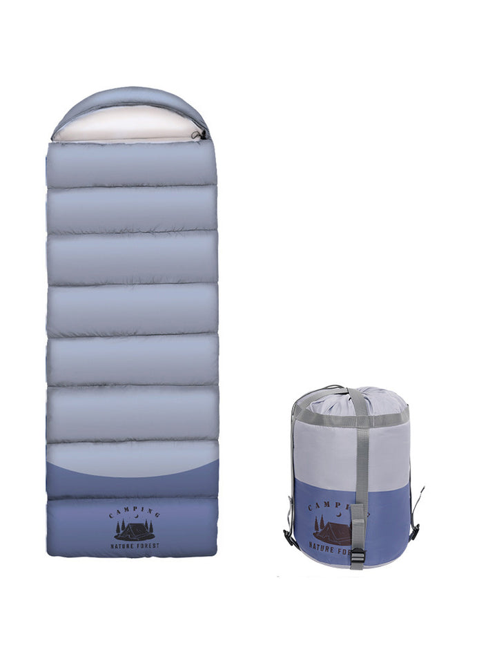 Hochwertiger und warmer Schlafsack mit Kissen Skanto