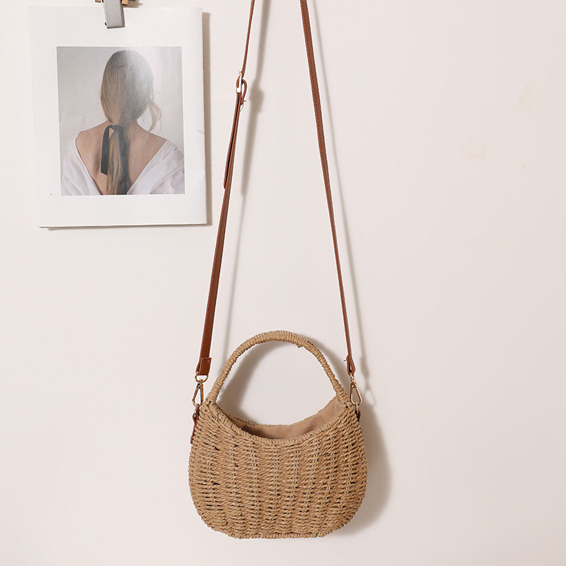 Hochwertige Handtasche aus Naturmaterial Skanto