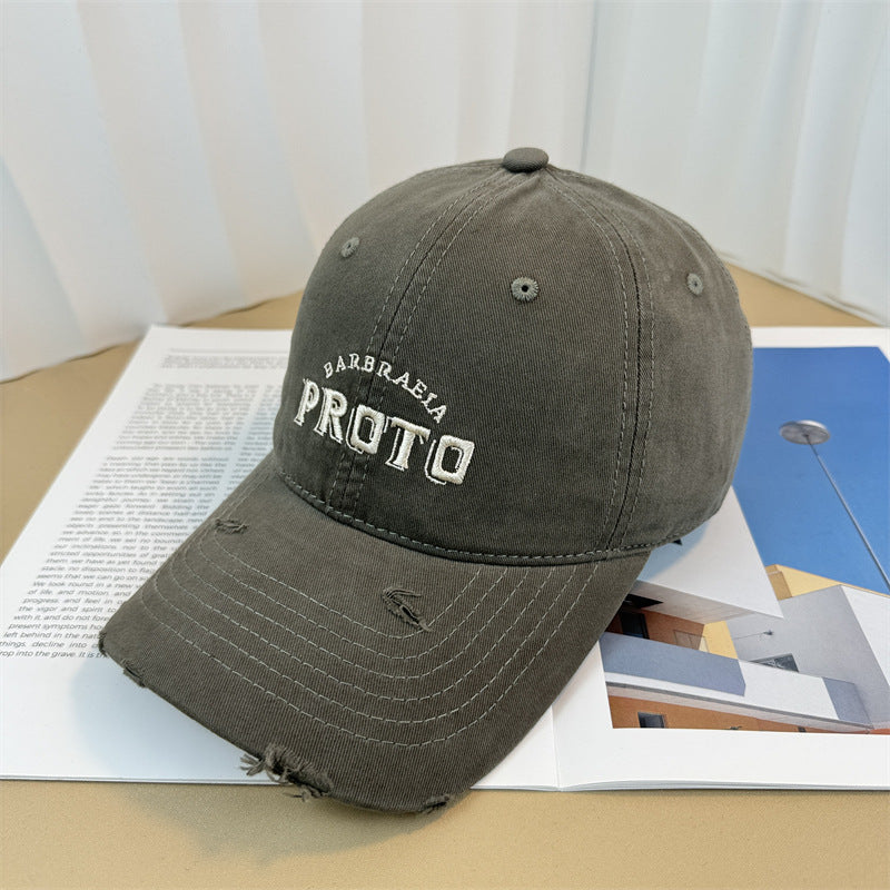 Vintage-inspirierte Distressed Baseballkappe für Herren Skanto