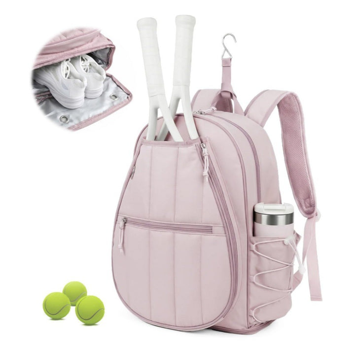 Sportlicher Rucksack mit speziellen Fächern für Tennisausrüstung Skanto