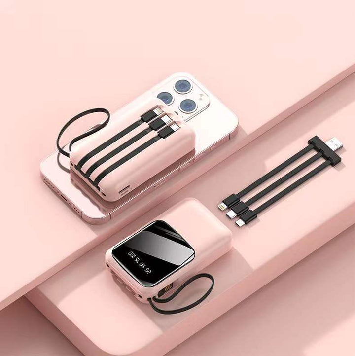 Tragbare Powerbank mit mehreren Anschlüssen Skanto
