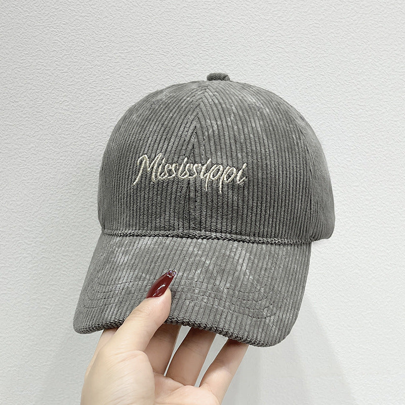 Cord-Visor-Kappe für Damen Skanto
