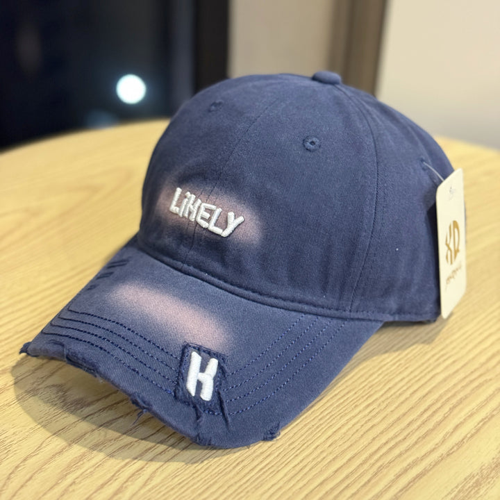 Damen bestickte Baseball Cap im Used-Look Skanto