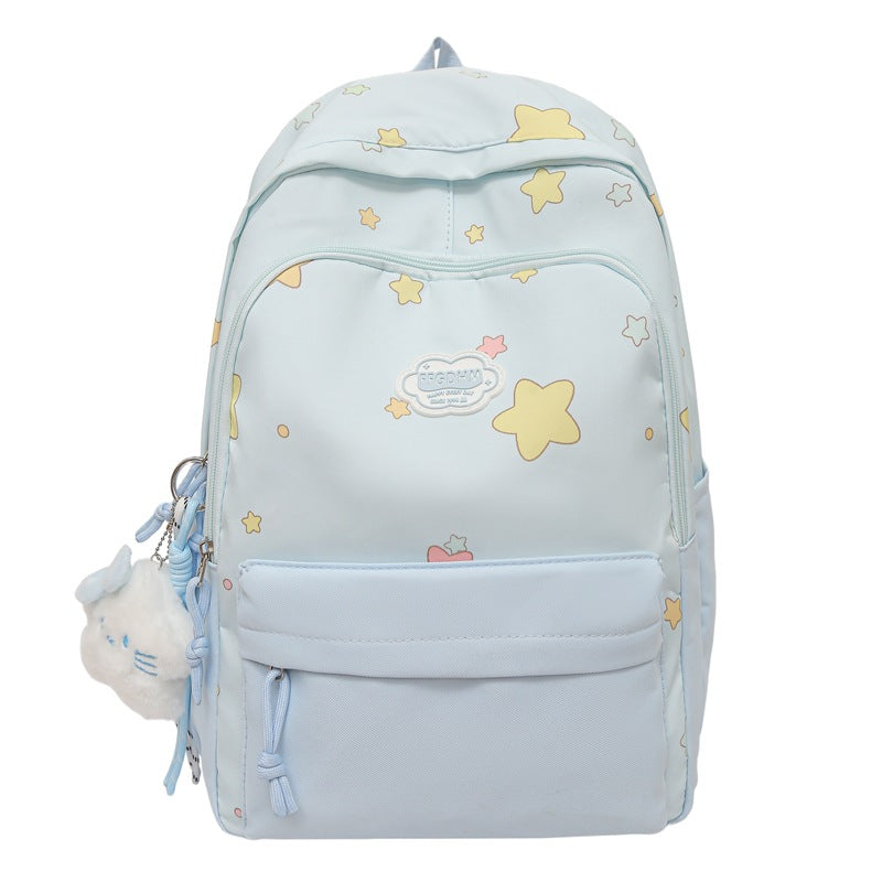 Stylischer Rucksack Skanto mit Sternenprint