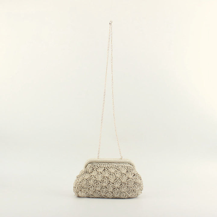 Elegante Clutch-Tasche im Häkelstil Skanto