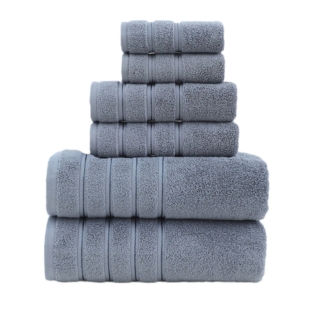 Baumwoll-Strandtuch-Set mit extra hoher Saugfähigkeit Skanto