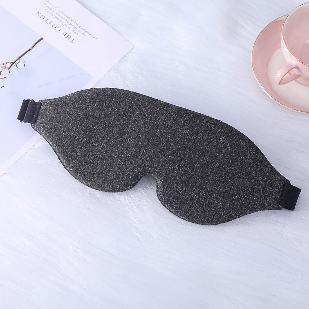 Unisex Ergonomische 3D-Schlafmaske mit konturierten Augenhöhlen und verstellbarem Komfortband Skanto