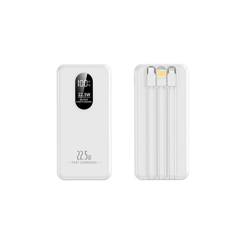 Tragbare Powerbank mit intelligenter Schnellladefunktion und digitaler Kapazitätsanzeige Skanto