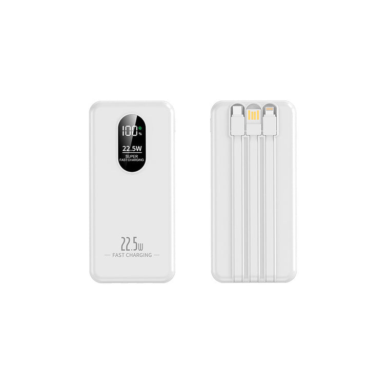 Tragbare Powerbank mit intelligenter Schnellladefunktion und digitaler Kapazitätsanzeige Skanto