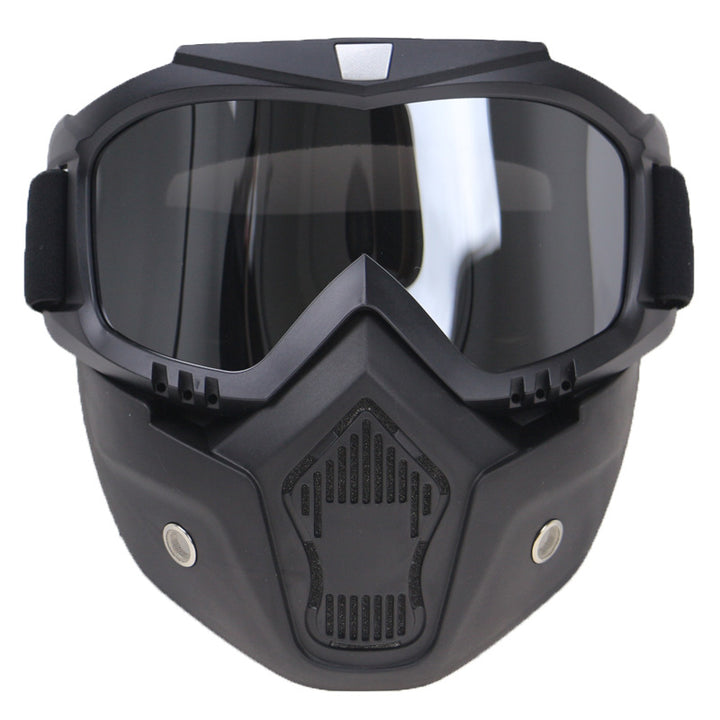 Offroad-Motorradbrille mit Doppelscheibe Skanto