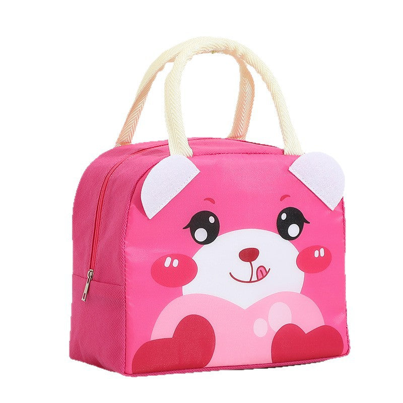 Isolierte Lunchtasche im lustigen Krokodil-Design Skanto