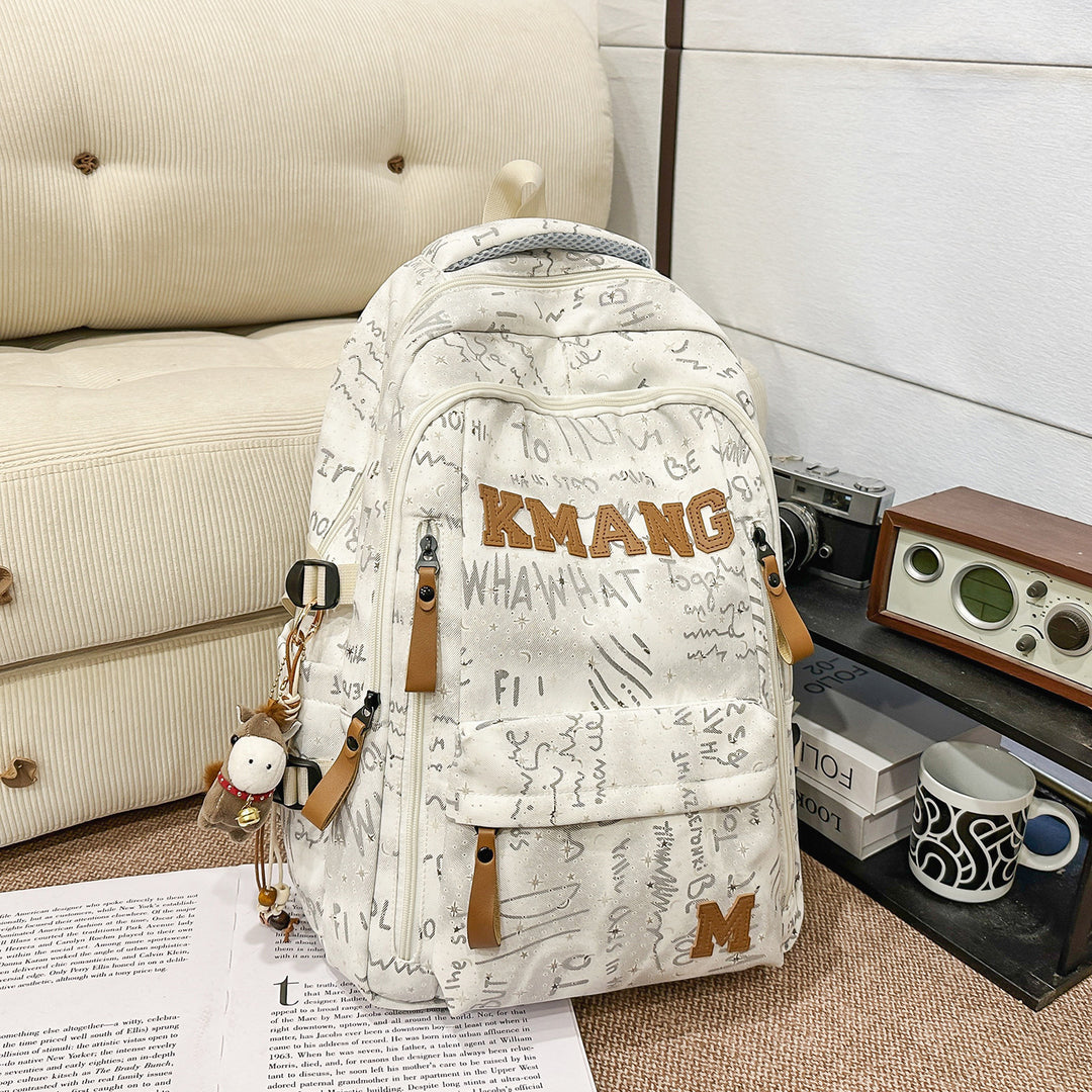 Lässiger Canvas-Schulrucksack Skanto