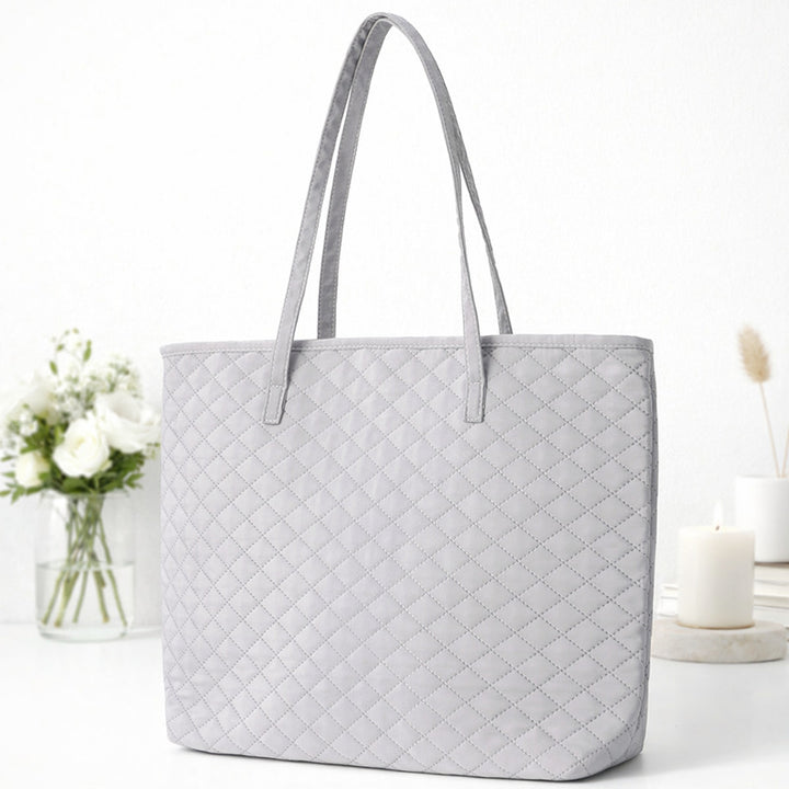Moderne Handtasche aus strukturiertem Material Skanto