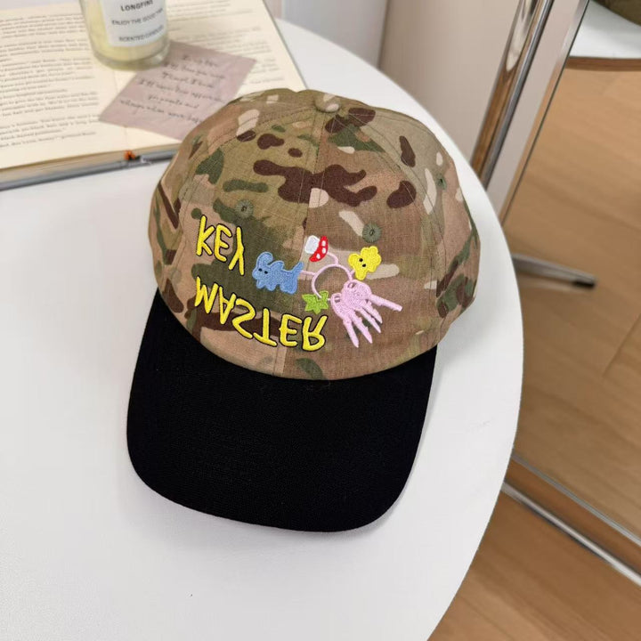 Vintage-inspirierte Distressed Baseballkappe für Herren Skanto