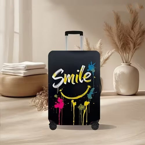 Unisex nicht-elastische Kofferhülle mit vulkanischem Lavamarmor-Design, elastischer Schutzhülle für Trolley Skanto