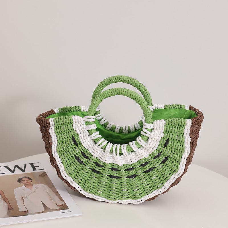 Auffällige Tasche mit gedrehtem Wellenprofil Skanto