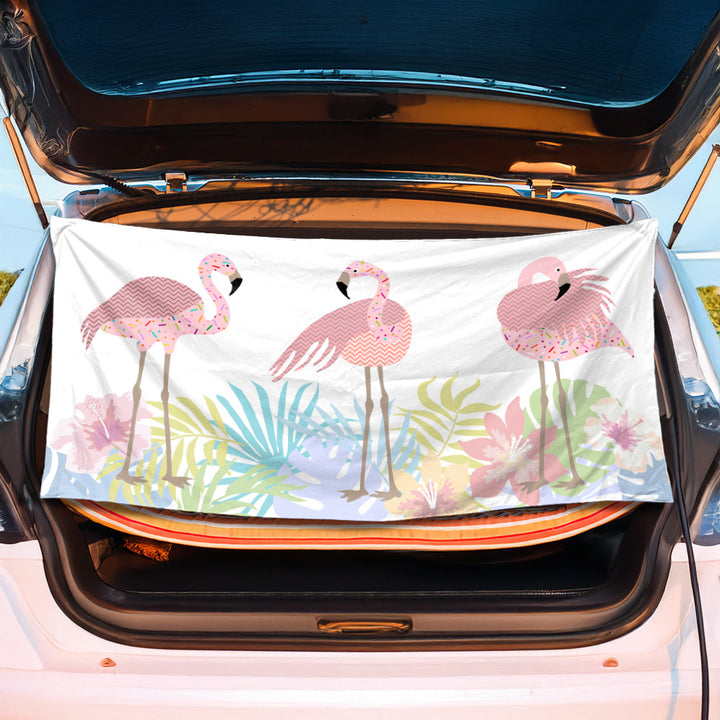 Kofferraummatte im kreativen Flamingo-Design Skanto