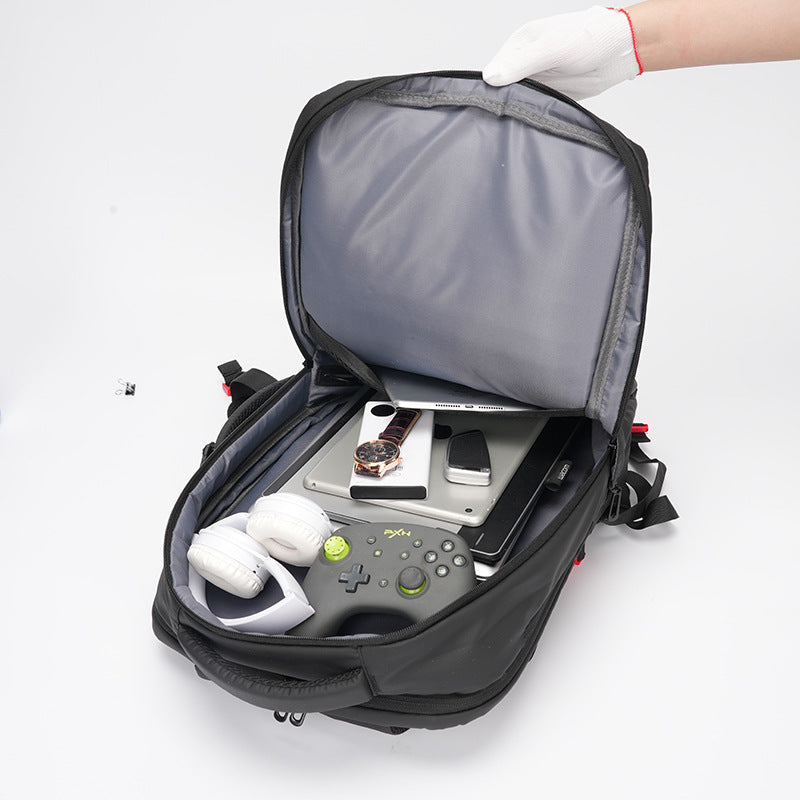 Praktischer Laptop-Rucksack mit innovativem Sicherheitsfach und Organizer-System Skanto