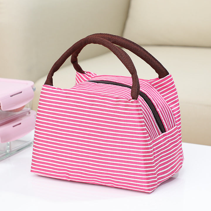 Isolierte Lunchtasche mit stilvollen Streifen Skanto
