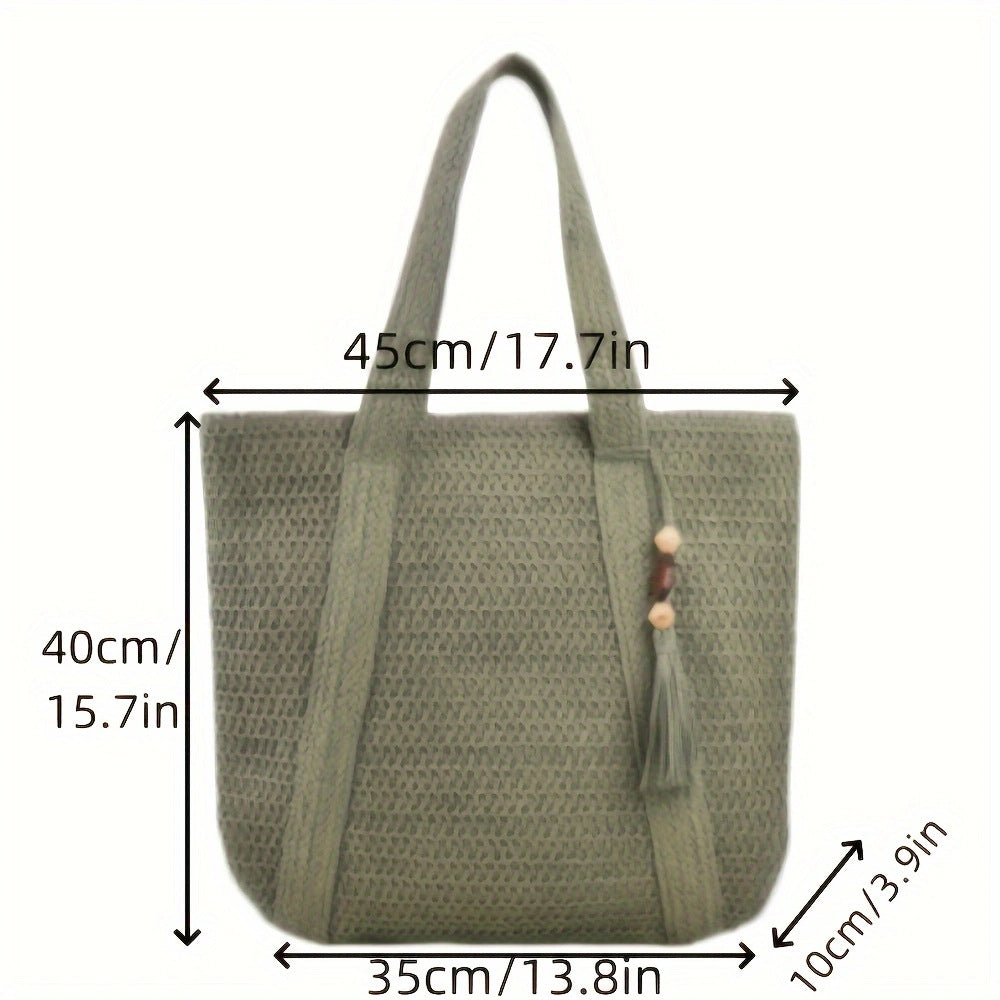 Geräumige Strandtasche mit einzigartigem geflochtenem Design Skanto