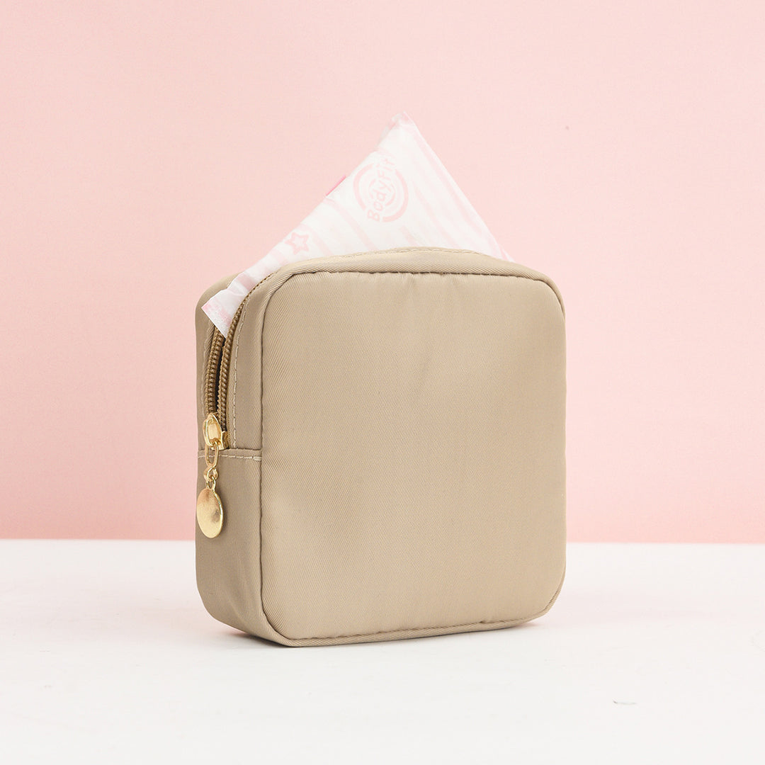 Kosmetik-Aufbewahrungstasche mit feinem Streifenmuster Skanto