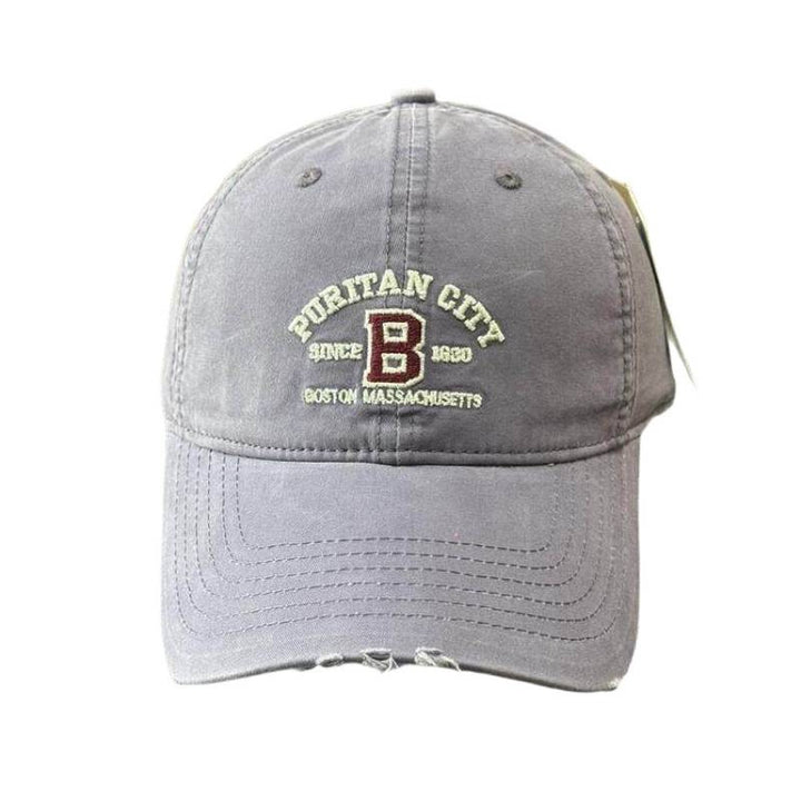 Damen Vintage Distressed Baseballkappe mit Stickerei Skanto