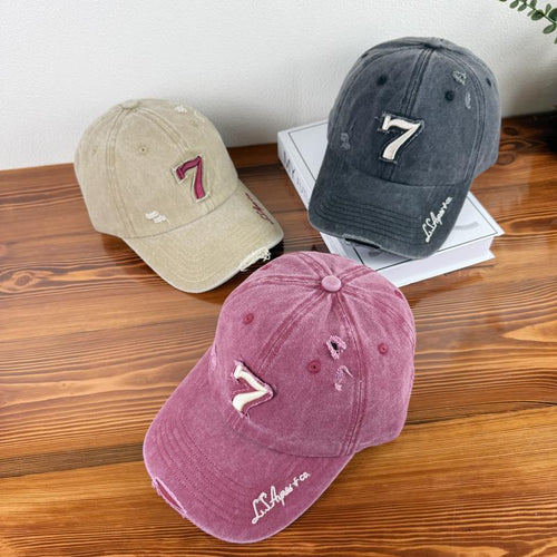 Herren Vintage Baseballkappe im Used-Look Skanto