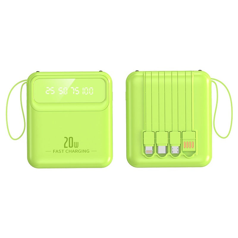 Tragbare Powerbank mit integrierter Multifunktions-Ladetechnologie Skanto