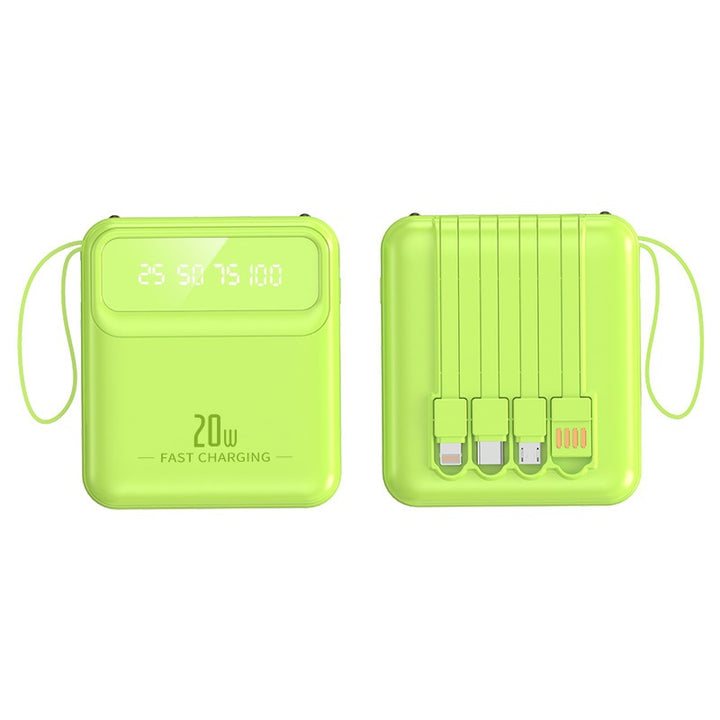 Tragbare Powerbank mit integrierter Multifunktions-Ladetechnologie Skanto