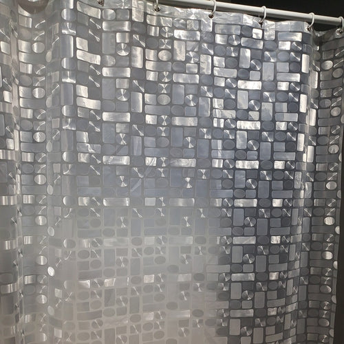 Duschvorhang Skanto mit modernem geometrischem Design