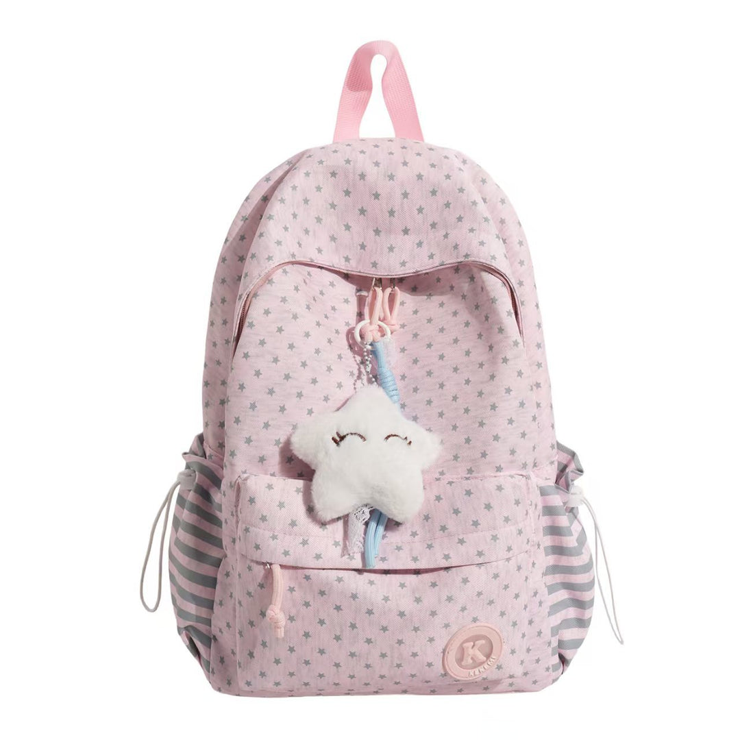 Plüschrucksack Skanto mit Sternenmuster