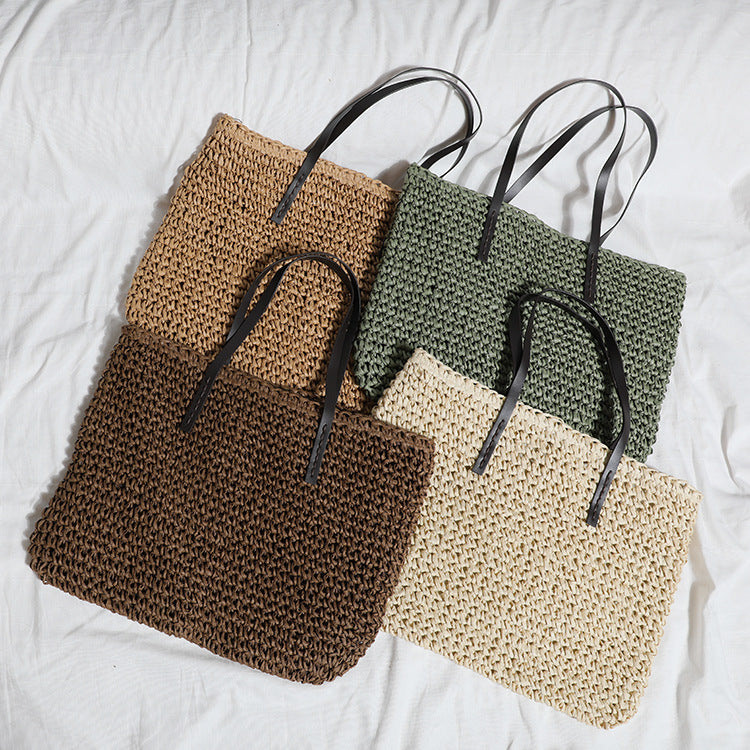 Handgemachte Strandtasche mit starker Struktur Skanto