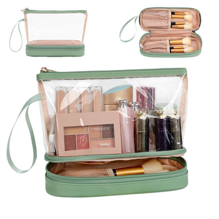 Transparente Kosmetiktasche Skanto