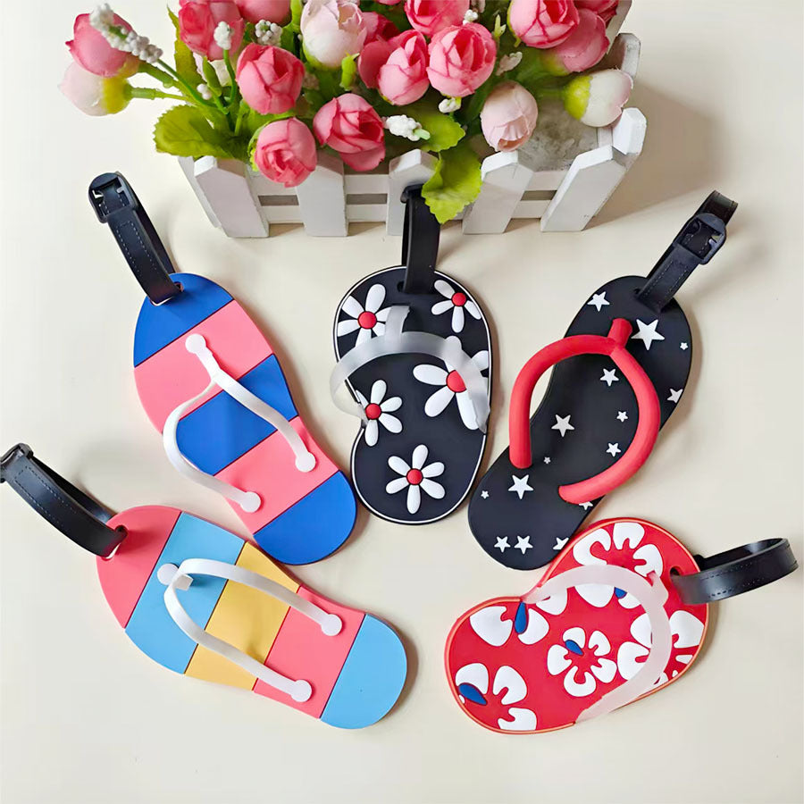 Unisex Lustiger Flip-Flop Kofferanhänger Skanto
