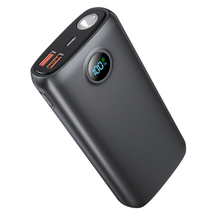 Tragbare Powerbank mit LED-Display und leistungsstarker Schnellladefunktion Skanto