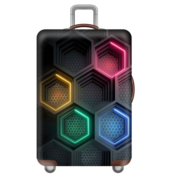 Unisex Nan Robuster Hartschalen-Trolley mit Polycarbonat-Außenschale und Automarken-Motiv Skanto