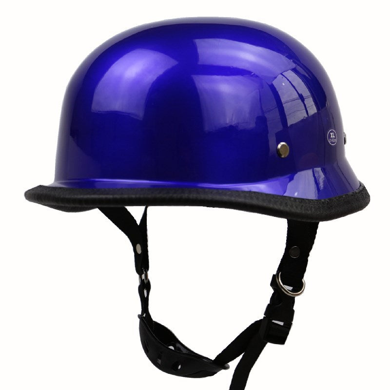 Motorradhelm im Vintage-Stil mit offenem Visier Skanto