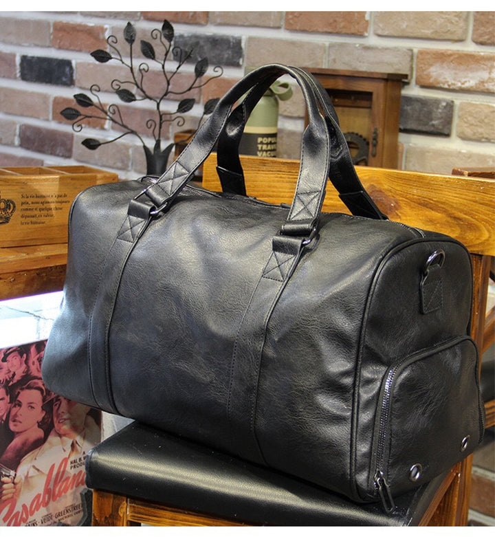 Stylische Reisetasche aus hochwertigem Kunstleder Skanto