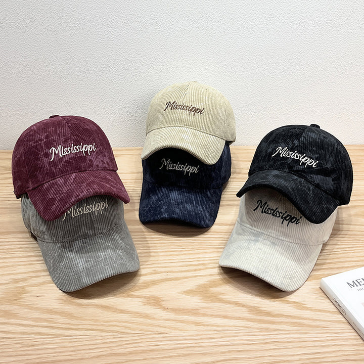 Cord-Visor-Kappe für Damen Skanto