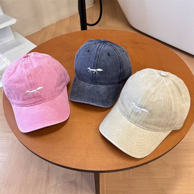 Herren Lässige Grafik Denim-Baseballkappe Skanto