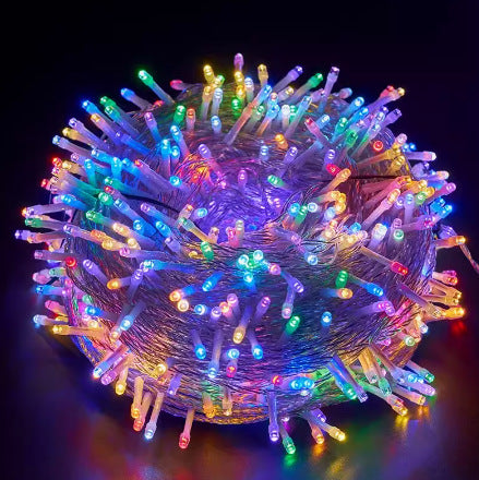 Outdoor Solar Stern- und Kugel-Lichterkette mit wasserdichtem Kupferdraht Skanto